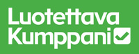 Luotettava kumppani logo.
